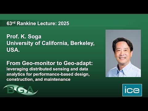 63rd Annual BGA Rankine Lecture
