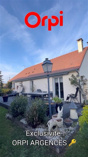 Exclusivité ORPI ARGENCES 🔑