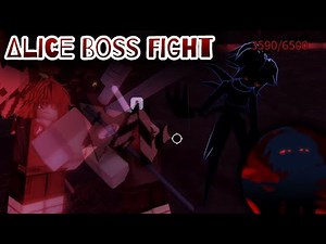 THE ALICE BOSS FIGHT - FPE: RANDOM PAPERS SKETCH RP (Roblox)
