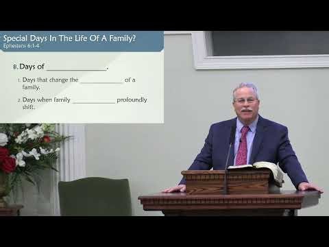 12/21/25 AM - Special Days in the Life of a Family - David Nelson