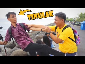 TINULAK KO SI KRISTIAN PH SA DAGAT !!