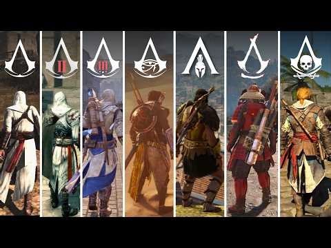 Assassin's Creed Evolution (2007-2026) | Linear to Open-World RPGs | 19 Years of INSANE Changes