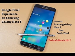 Google PIXEL Rom For Galaxy Note 5(URDU+HINDI)