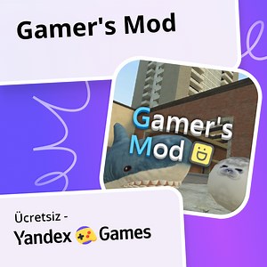 Gamer's Mod - oynayın Yandex Games üzerinde ücretsiz çevrimiçi