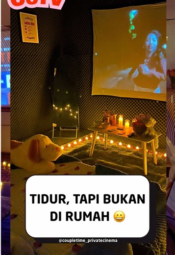 Couple Time: Tidur Romantis di Private Cinema