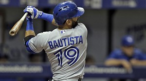 Bautista reaches two Blue Jays HR milestones