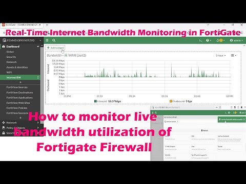 FortiGate Interface Bandwidth Check | Real-time Monitoring & Troubleshooting Guide | BW Analysis