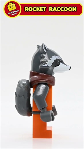 🦡 LEGO minifigure: Rocket Raccoon (sh0122) 🦡