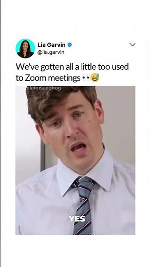 When you forget you’re in a real meeting...
