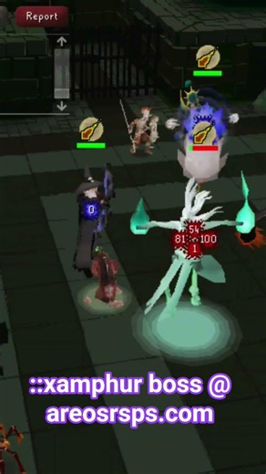 Xamphur Boss @ Areos #osrs #rsps