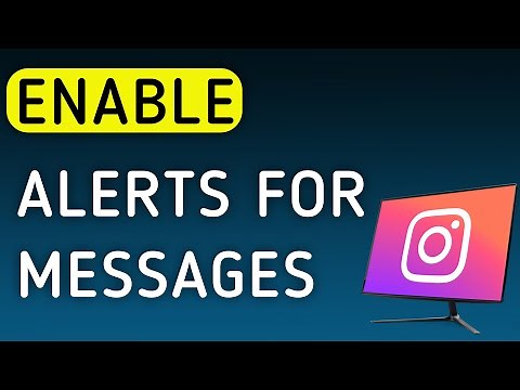How To Enable Notifications For Messages On Instagram On PC (New Update)