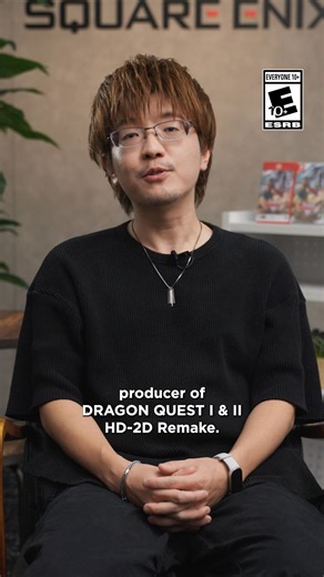 3... 2... 1... Happy launch day! 🎉 Here's a special video message from Masaaki Hayasaka, producer of Dragon Quest I & II HD-2D Remake. 💙 | Dragon Quest