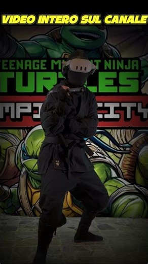 Il mio outfit definitivo per TMNT VR! 😂🍕