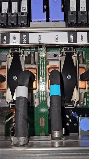 IBM Mainframe Z-series Z14 Inside Look Water Cooled CPU Mainboard