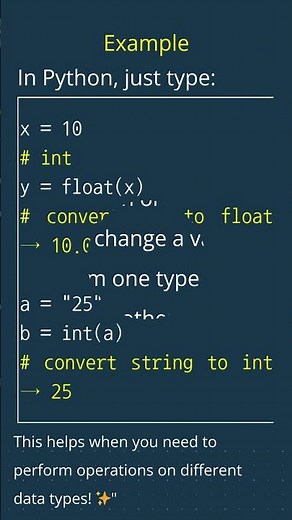 Type Casting In Python