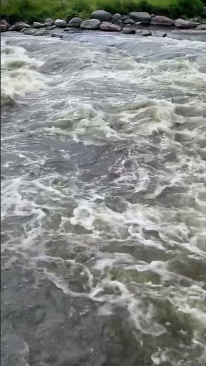 Waterfall on the Crow River in Hutchinson Minnesota. #exploreminnesota #nature #waterfall
