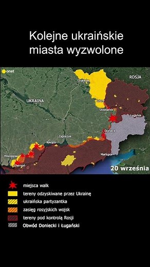 Tak się zmieniała sytuacja na froncie na przestrzeni ostatnich dwóch miesięcy #mapa #ukraina #wojna