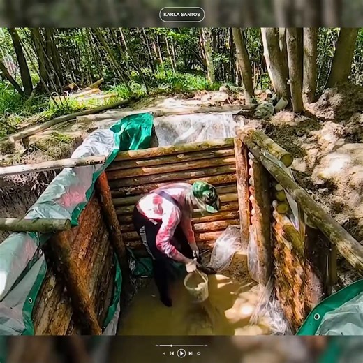 8.5K views · 32 reactions | How to construct an underground shelter for homeless people like a pro! | Mansi's Handmade | Facebook