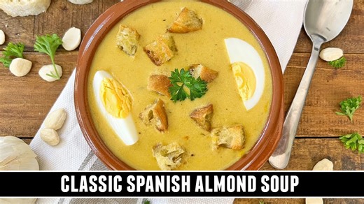 Creamy Almond Soup: Insanely Delicious Classic Spanish Recipe