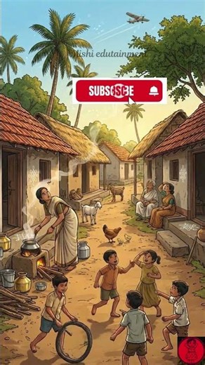 Peaceful ✈️ Childhood,🥰Unforgettable 🛩️Memories #peacefullife #satisfying #villagelife #nostalgia