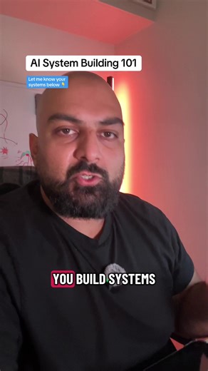 What’s your AI system that will create freedom? #ai #systems #aiautomation #aitools #chatgpt