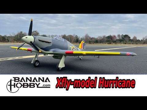XFly-model Hawker Hurricane 1200mm | Flight Test & Overview #modelairplane #rcplane #aviation