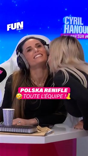 La passion de Polska : renifler les gens 😅 Cyril Hanouna en direct du lundi au vendredi de 16h à 18h sur Fun Radio, funradio.fr et l’application Fun Radio 🩷 | Fun Radio