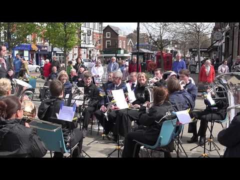 Hebden Bridge Brass Band - Abide with me - Lytham Square