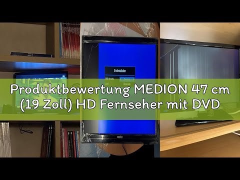 Produktbewertung MEDION 47 cm (19 Zoll) HD Fernseher mit DVD-Player (perfekt für Camping Wohnmobil L