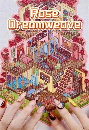 Relaxing ASMR Experience with Rose Dreamweave Sticker