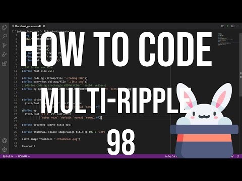 how to code racket 98 - multi ripple(worlds with lists)