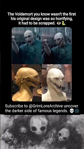💀 True Face of Voldemort: Hidden from Readers for Decadesand Why Was Changed #shorts #harrypotter