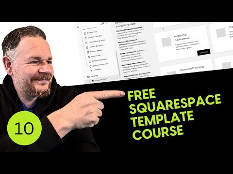 How To Use Advanced Text Blocks In Squareforge | Squarespace Template Course