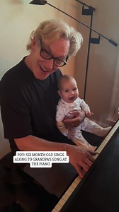 143K views · 1.8K reactions | My granddaughter singing with me at the piano ❤️ #viral #baby #love #grandparent #reel #cute #music #piano | Marty Goetz | Facebook