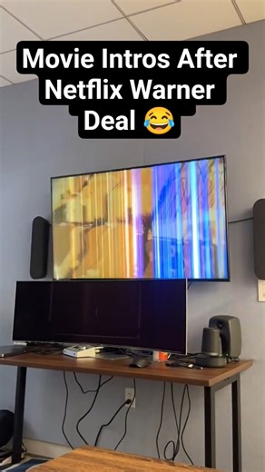 Movie Intros After Netflix Warner Deal 😂 #funny #relatable #netflix #warnerbros