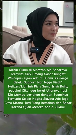 CINTA KIRANA adalah wanit4 yang paling sabar setelah NAGITA SLAVINA #trending