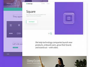 New Website Design for Video Agency