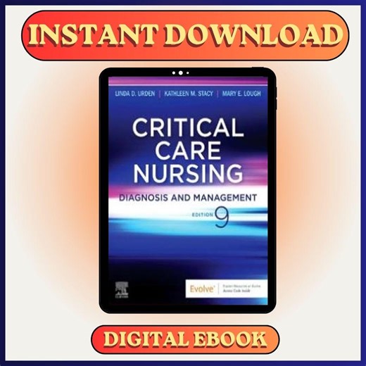 Critical Care Nursing Ebook, Diagnosis and Management (9th Edition PDF) - Etsy