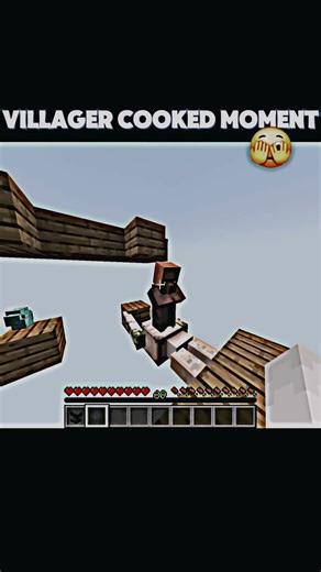 villager cooked.#minecraft #shorts