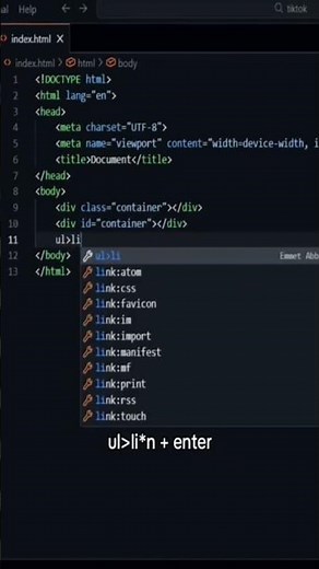 5 HTML Shortcuts You MUST Know in VS Code ⚡ Boost Coding Speed Fast