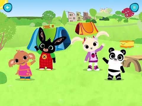 BING camping CBeebies