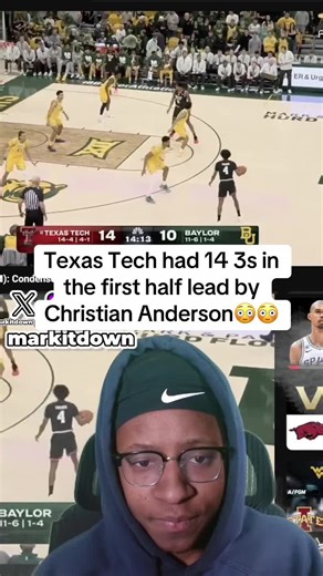 They was going nuts🤣 YOUTUBE | MARK IT DOWN TWITCH | MARKITDOWNNN #texastech #texastechredraiders #texas #texastechbasketball #baylor