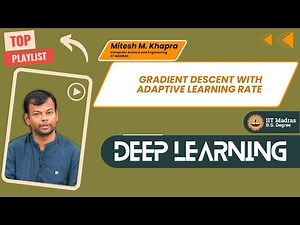 Gradient Descent with Adaptive learning rate