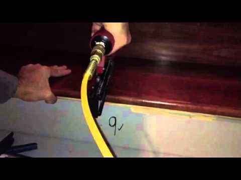 Installing stair treads