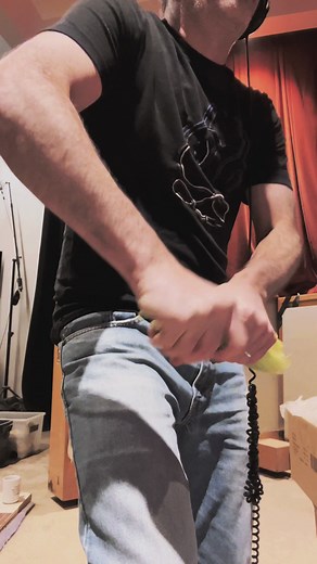 Celery is one of the staples for gory Foley sounds… #foleyartist #foley #oddio #oddiostudio #movie #tv #creative #celery