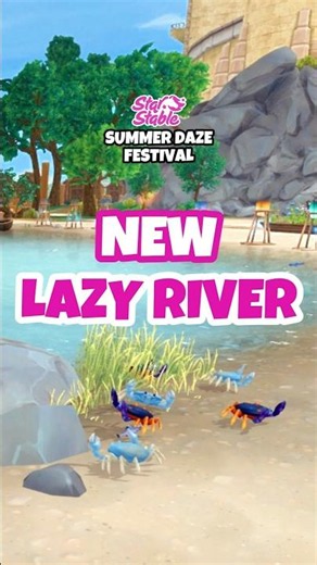 NEW Lazy River at Summer Daze Festival 🌊✨ Star Stable Online