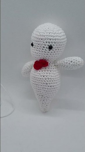 fantôme au crochet #crochet #amigurumi