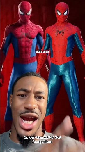 Spider-Man 2 BND Suit Comparison