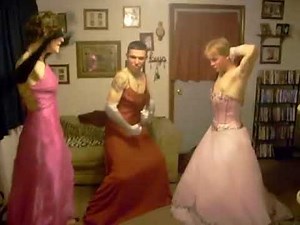Boys Dressed as Prom Queens