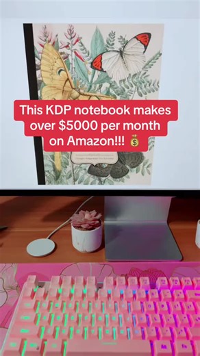 🚨 This one simple KDP notebook makes nearly $5,000 every month on Amazon… and the craziest part? No writing required! 📚💸 #AmazonKDP #PassiveIncome #SideHustle
